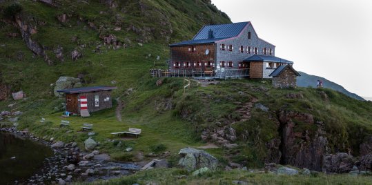 Das Wildseeloderhaus bei Fieberbrunn