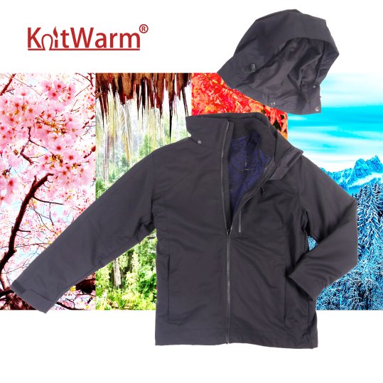 KnitWarm 4 in 1 Urban Wool Jacket