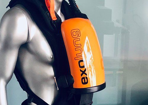 Underwater breathing apparatus from EXOlung 