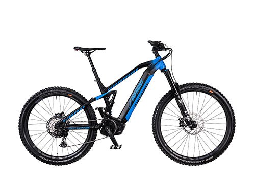 Vollgefedertes E-Mountainbike von INFRONT Vollgefedertes E-Mountainbike von INFRONT