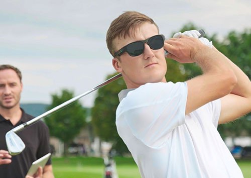 Der Abschlag mit der SensuSport Brille SensuSport Brille Golf Abschlag