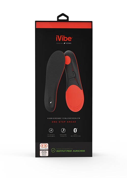 ISPO Award Winner Fitness & Team Sports iVibe Insole 1.0 Vibrating shoe insole