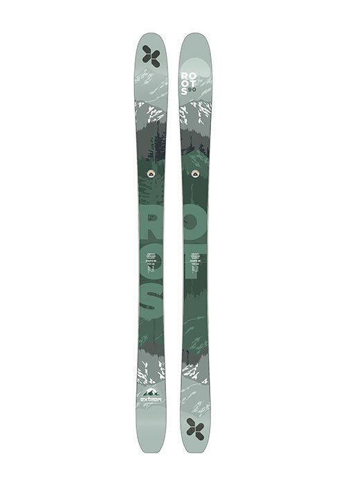 ISPO Award Winner Snowsports Extrem Skis Roots 90 All-Mountain Ski 