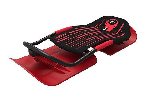 ISPO Award Winner Snowsports Onefoot Snowbob steering sled ISPO Award Winner Snowsports Onefoot Snowbob steering sled