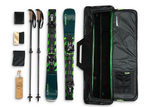 ELAN Voyager foldable high performance ski