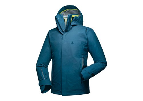 Schöffel Saas Maor ski touring jacket with unique ClimCONTROL and Schöffel 4D Bodymapping technology