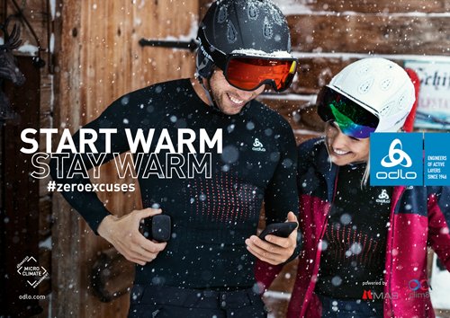 Odlo I-Thermic baselayer intelligent thermal baselayer with full control over your microclimate Odlo I-Thermic Baselayer intelligent thermal baselayer with full control over your microclimate
