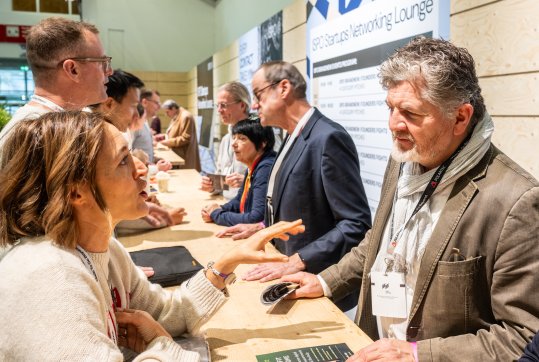 Retailer netzwerken auf der ISPO