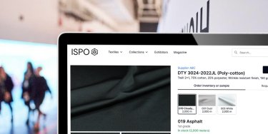 ISPO Textrends Marketplace Mockup
