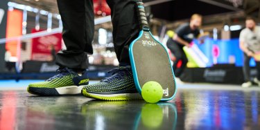 Pickleball auf der ISPO 2024 im Padel & Pickleball Village