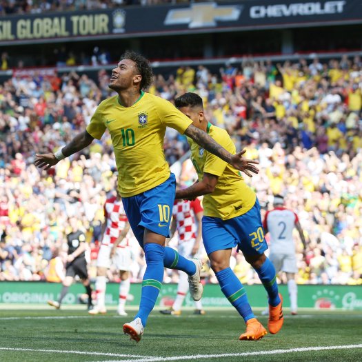 Neymar ist der große Hoffnungsträger der Brasilianer bei der WM.