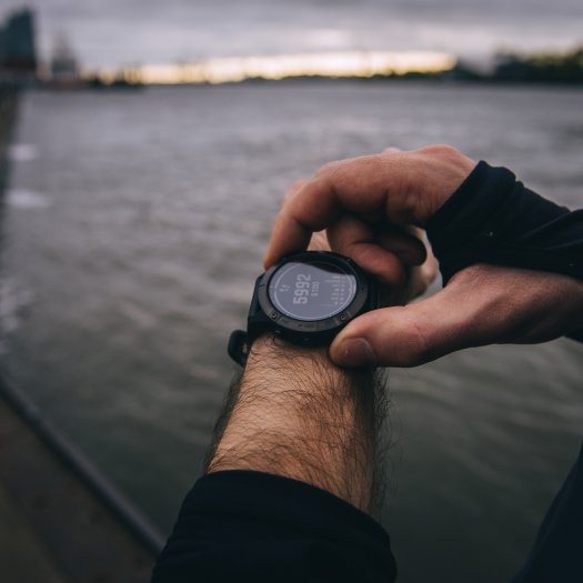 Helper during training: a fitness tracker