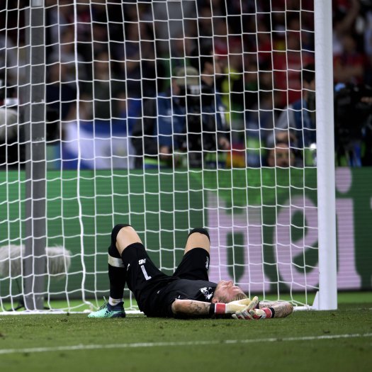 Loris Karius at the 2018 Champions League final