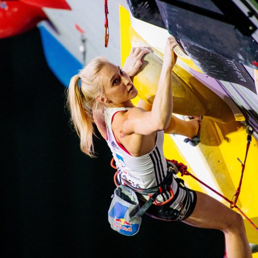 Janja Garnbret ist Top-Favoritin im Klettern bei den Olympischen Spielen in Tokio.