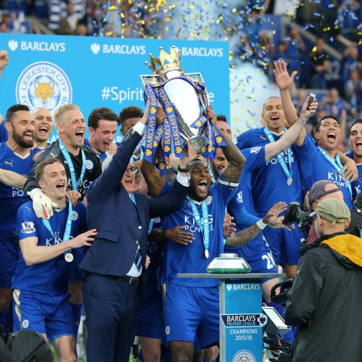 Leicester City wurde 2015/2016 englischer Meister