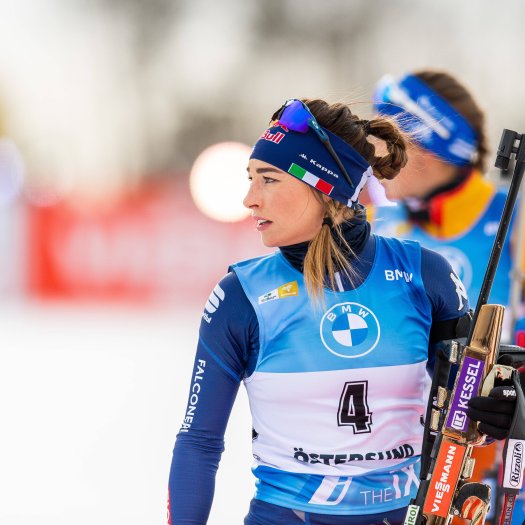 Die italienische Biathletin Dorothea Wierer