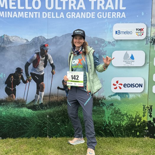 Annabel Müller at the Adamello Ultra Trail