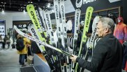 Plenty of ski and ski equipment – exactly what a winter exhibition is there for. And with 703 ski resorts and 17,5 million visits in China, the supply can’t be big enough.