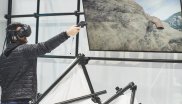 Via VR-Brille können aber auch alle anderen Interessierten eine virtuelle Klettertour unternehmen.