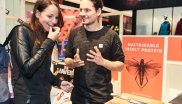 Zu sehen gab es Produkte aus allen Bereichen der Sportbranche: Vom Insekten-Proteinriegel bis zu ...