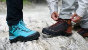 The extremely robust Forge S mountain boot from Tecnica gets alpine climbers to their destination safely, and without troublesome pressure points thanks to an anatomically pre-formed fit. 
