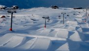 As one of the first snow parks in Europe, Avoriaz is still one of the top freestyle addresses today. With different parks divided according to difficulty and the Burton Stash Park a lot of variety is offered.