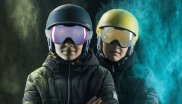 Alpina offers a new ski helmet for freeriding kids, too: the Maroi Junior has all the features of the adult model.