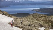 Für das herrliche Panorama am Areskutan haben die Teilnehmer dabei nur bedingt einen Blick.