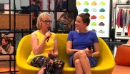 In an interview with host Hannah Klose (r.), Monika Dech, Deputy Managing Director of Messe München GmbH and co-founder of Frauen verbinden, provided exciting insights into her work.
