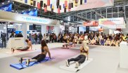 Yoga Demonstraton ISPO Munich