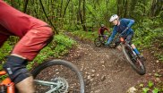 Schön wendig auf kurvigen Trails