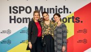 Marlen Neuenschwander (Host Sky Sport News HD), Laura Lutz (Journalist Sky), Constanze Fuchs (Community Manager Messe München GmbH)