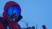 GORE-TEX PRO Testing: Carlos während eines Überquerungsversuchs der Hardangervidda im Winter.