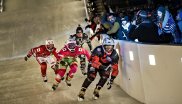 Red Bull Crashed Ice Rennläufer 