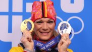 Der absolute Karriere-Höhepunkt zum Abschluss: Bei den Olympischen Spielen 2014 in Sotschi holte Maria Gold in der Super-Kombination und Silber im Super-G. Im Weltcup gewann sie zudem die Glaskugel im Abfahrtsweltcup.