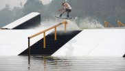 The FISE World Series uses natural lakes or artificial basins for their shows. 