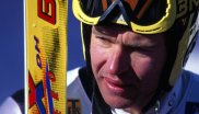 One year later the ski legend ends his career.