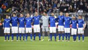 Blau und hauteng: Die Trikots der italienischen Nationalmannschaft.