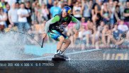 Full action: Dominik Gührs was wakeboarding world champion in 2011 and 2015.