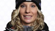 Skicrosserin Heidi Zacher ganz in Schwarz: Ziener punktet mit klassischem Design.