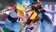 Riesenslalom-Helm: Uvex Race 3 Carbon, 1000 Euro.