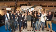 This is what winners look like! Jubilation among the ISPO AWARD winners in the Ski segment.