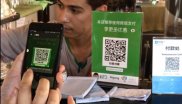 Paying via WeChat or Aliplay is common far across country boarders in Asia. 