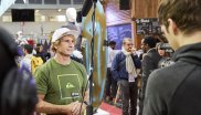 Where the sports world comes together, Mr. Surf needs to be present as well: Robby Naish gave some valuable remarks at ISPO.