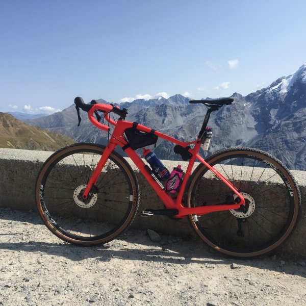 gravelbike as a self experiment a punk at the passo dello stelvio ispo com