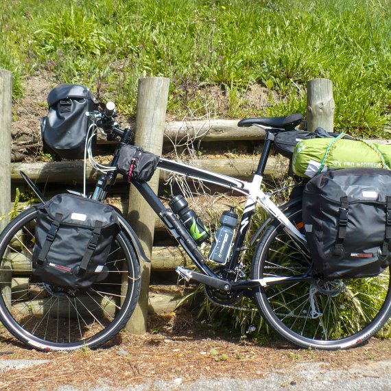 Einmal mit dem Fahrrad rund um Neuseeland 
