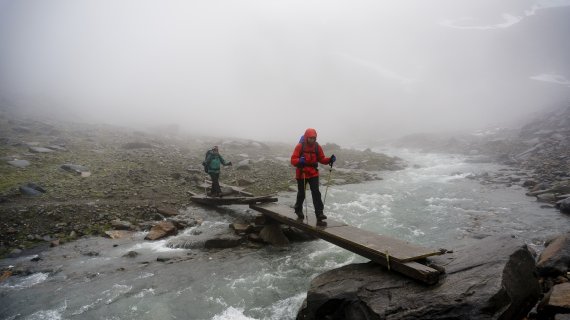 Mehrere Wochen lang wanderte unser Autor als Jugendlicher im strömenden Regen durch Norwegen