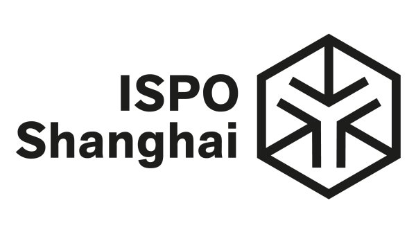 The logo of ISPO Shanghai in black and white