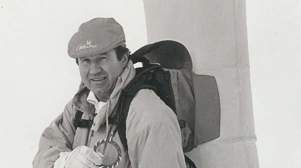 Peter Aschauer mit dem Monobag um 1989