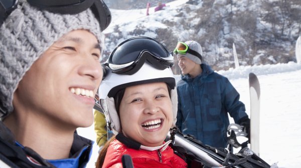 Winter sports are a growing market in China.